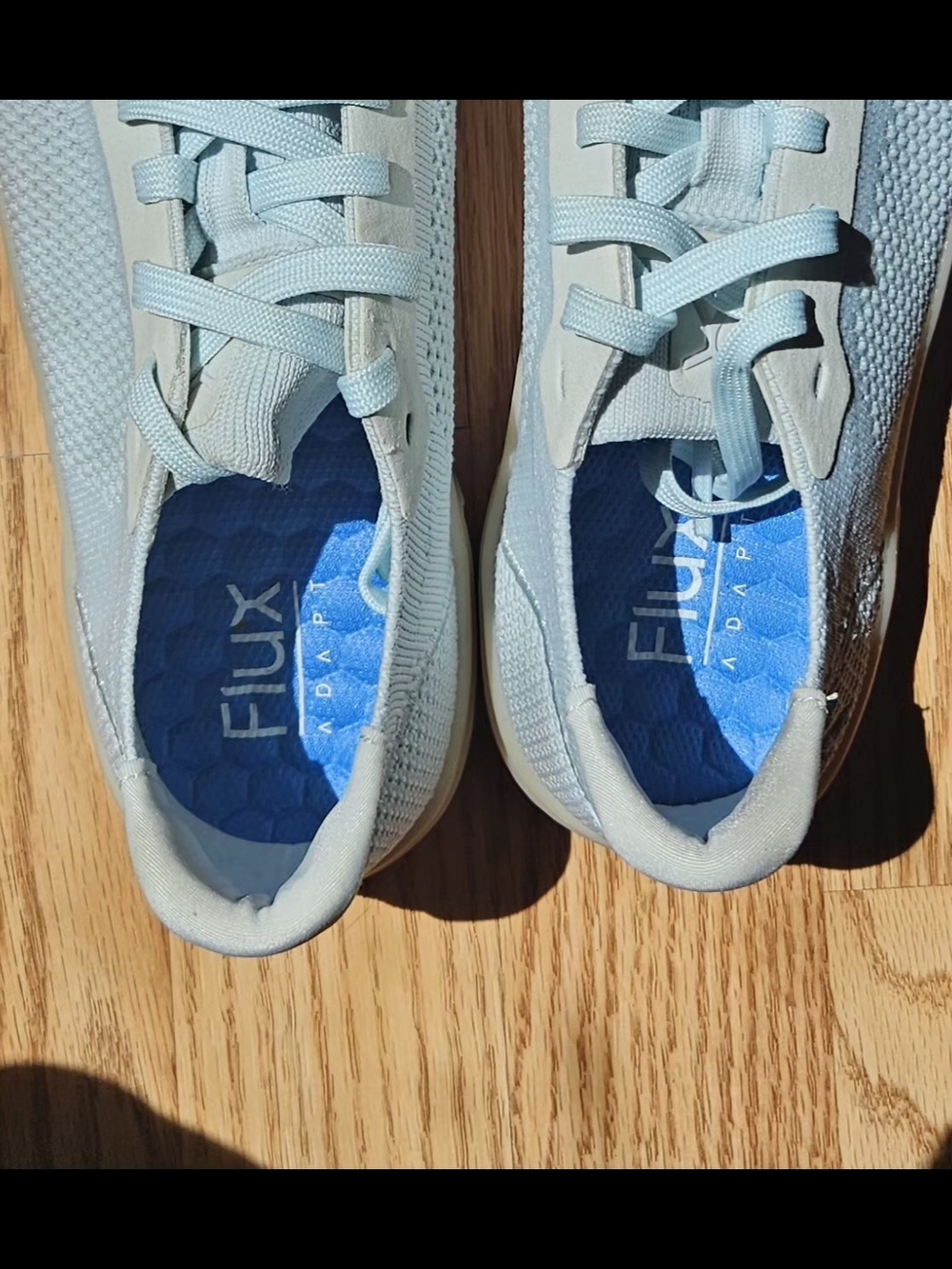Flux Adapt Minimalist Running Shoes Light Blue Gum - Unisex M8 / W9.5 - Picture 11 of 16
